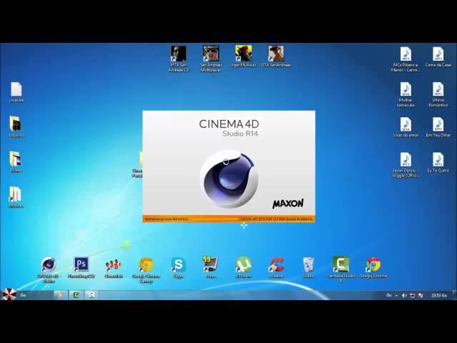 Como Baixar Cinema 4D R14 Crackeado "Portable" Rapido e Leve 32 bits e 64 bits 2014