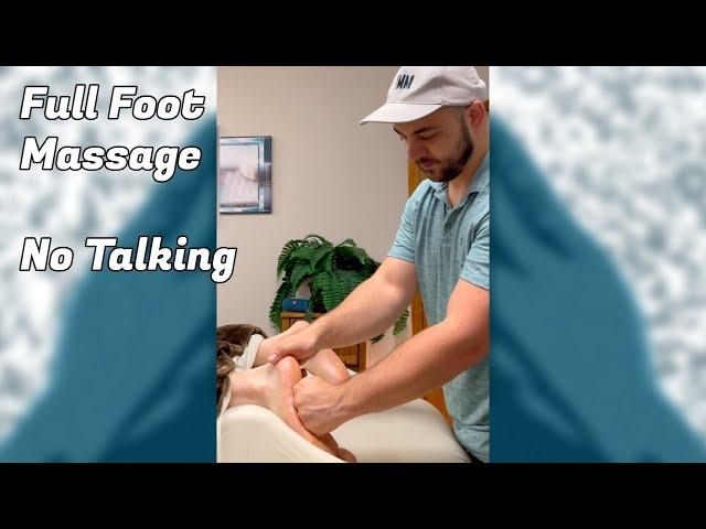 Full 10 Minute Foot Massage - No Talking