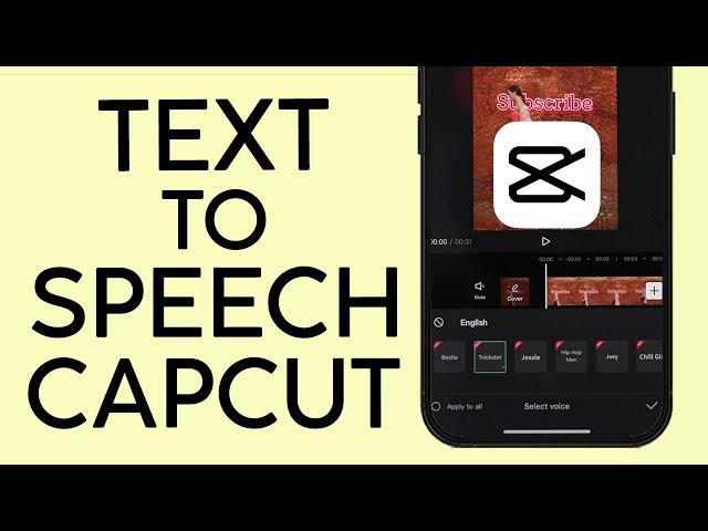 How to Use Text to Speech on Capcut Video | Trickster Voice on Capcut Text to Speech (2023)