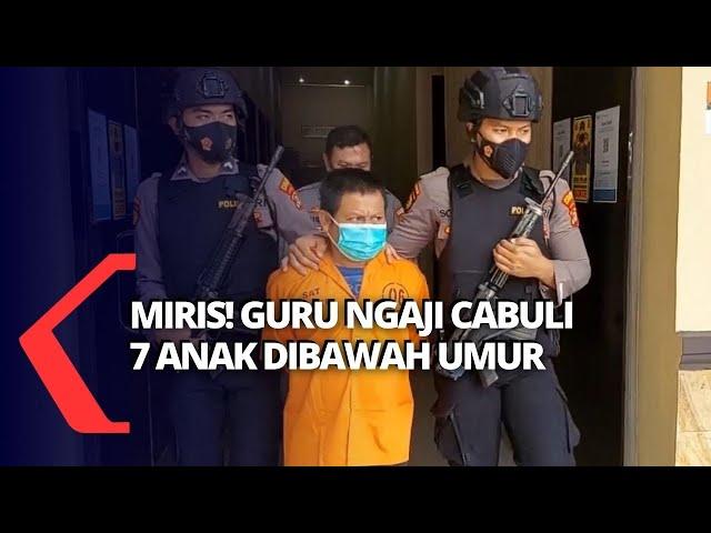 Miris! Guru Ngaji Cabuli 7 Anak di Bawah Umur