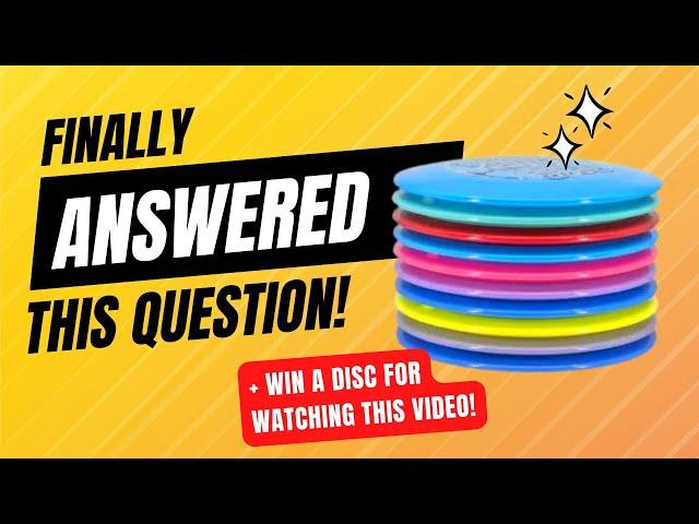 Does Disc Weight Matter? (PLUS GIVEAWAY) - Disc Golf Tips Ep. 9