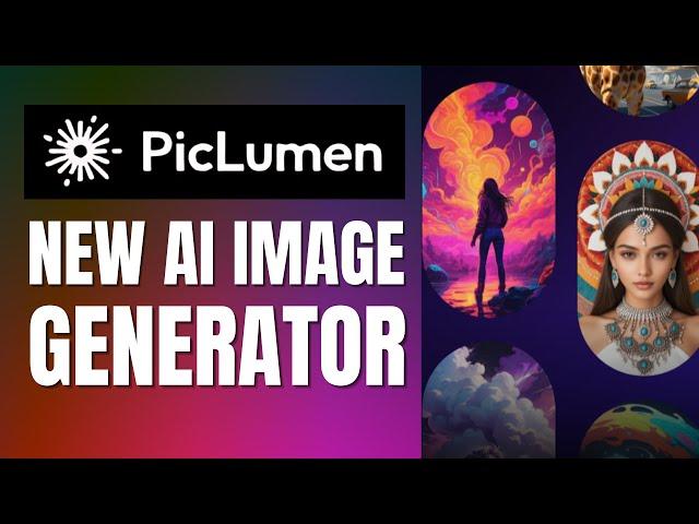 How To Create Amazing Images With PicLumen AI - NEW AI Image Generator