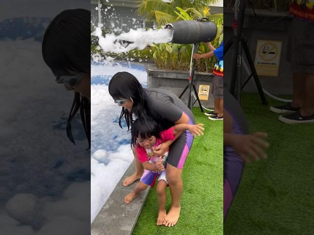 Danisa nangis kejer mau di cemplungin ke kolam berbusa #shorts #short