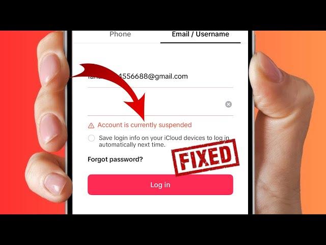 How to Fix TikTok Account is Currently Suspended | Recover TikTok Suspended Account 2024