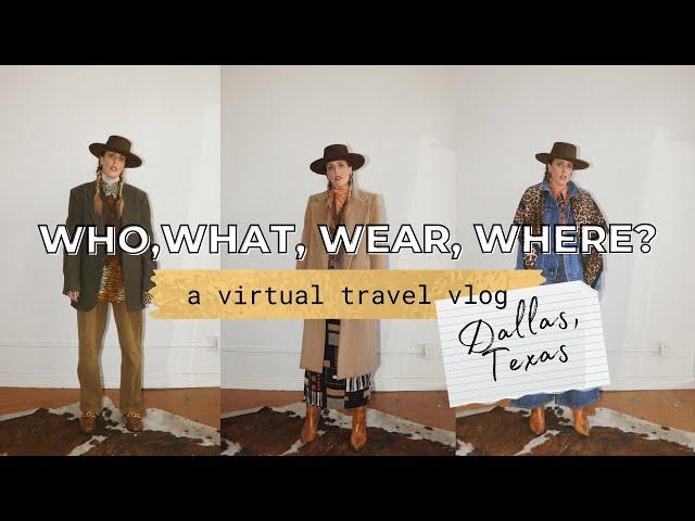 TRAVEL OUTFIT IDEAS + TRAVEL LOOKBOOK// WHO WHAT WEAR WHERE// A VIRTUAL TRAVEL VLOG