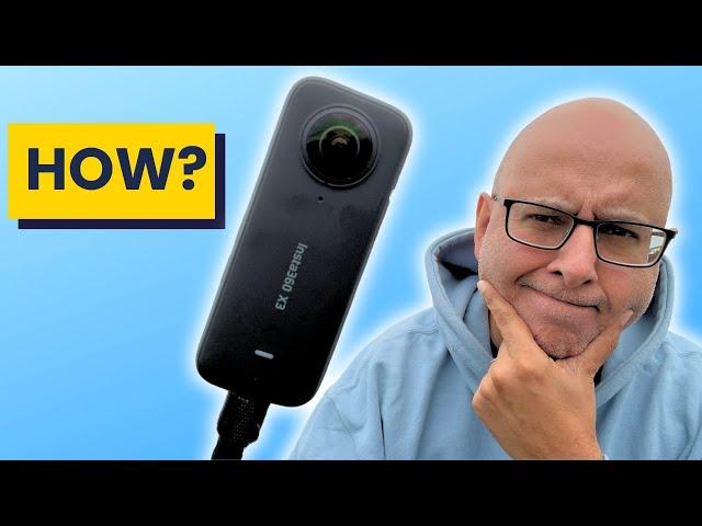 How Does a 360 Camera Work? Insta360 X3 & 360 App MADE EASY