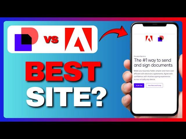 DOCUSIGN VS ADOBE SIGN: BEST CONTRACT SITE IN 2025