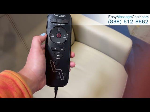 How To Operate The Svago Swivel Zero Gravity Massage Recliner