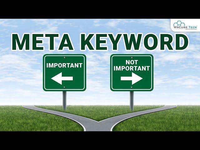 Meta Keywords Important or Not? - Should You Use Them? | SEO On-Page Tutorial