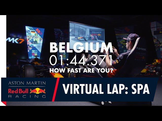 @citrix Virtual Lap: Max Verstappen at the Belgian Grand Prix