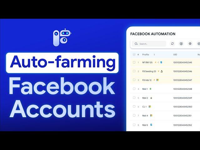 How to Farm Multiple Facebook Accounts For Seeding and Ads - Step by Step to Create Scripts