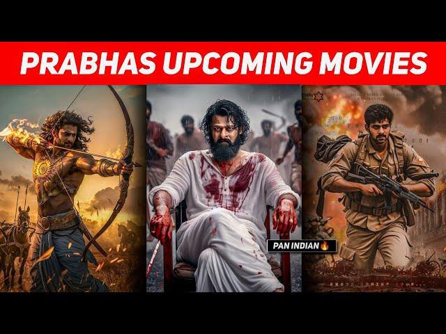 Top 10 Prabhas Upcoming Movie Release Date In Hindi || New And Upcoming Movies Of Prabhas 2024-2026