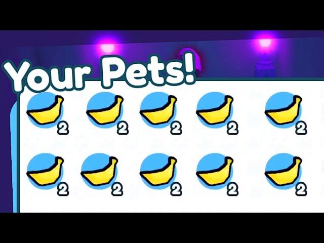 How to get the BANANA PET FAST!  Tips and more (Pet Simulator X)