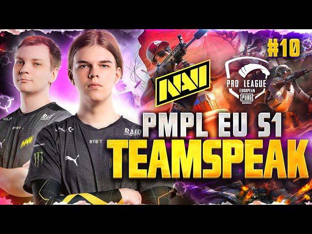 Title-Winning NAVI Teamspeak at PMPL European Championship Season 1