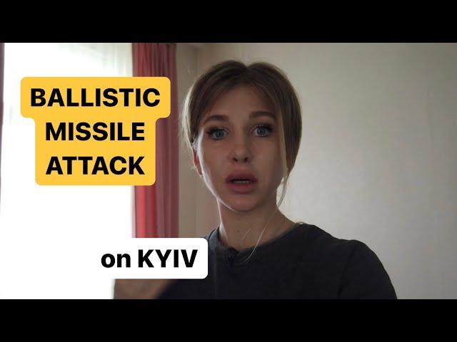 News Ukraine: Ballistic Missile Attack on Kyiv