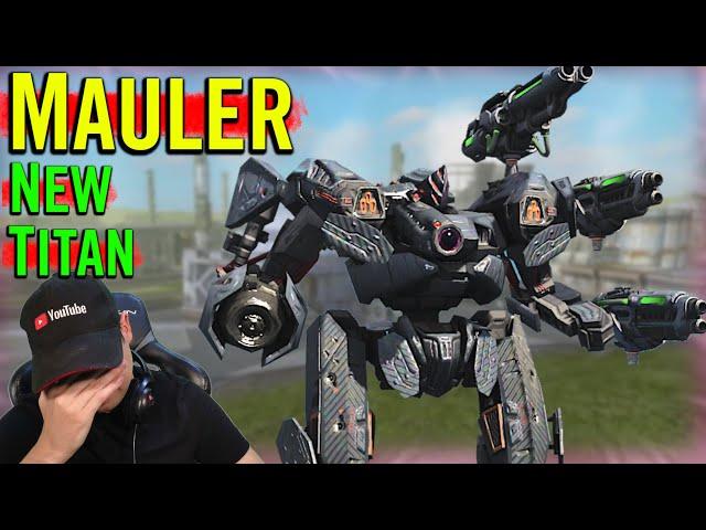 I HATE THIS TEST SERVER... War Robots New Titan Mauler Gameplay