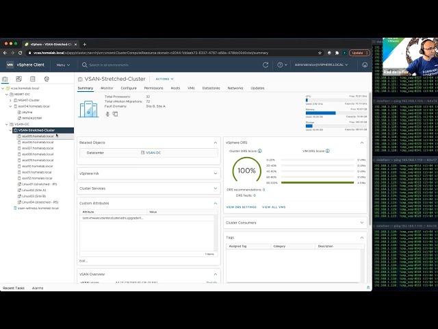 TAM Lab 098 - vSAN Stretched Cluster – Testing hardware failure scenarios