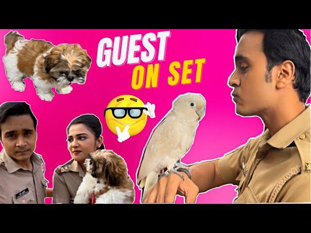 #Vlog7 | जब हमारा set बना चिड़ियाघर । See, how we shoot with animals | Priyanshu singh.