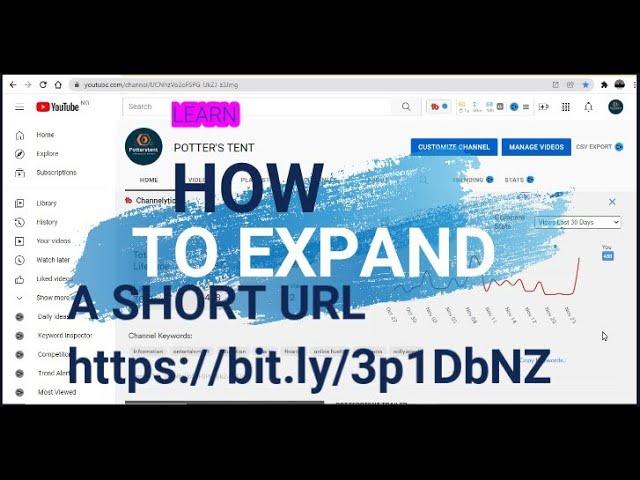 LEARN HOW TO EXPAND A SHORTENED WEBSITE URL