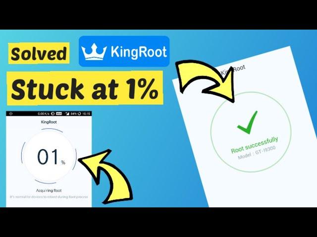 Kingroot : Fix Kingroot stuck at 1%  ( 1 percent ) || How to Root Android || Kingroot Not Working