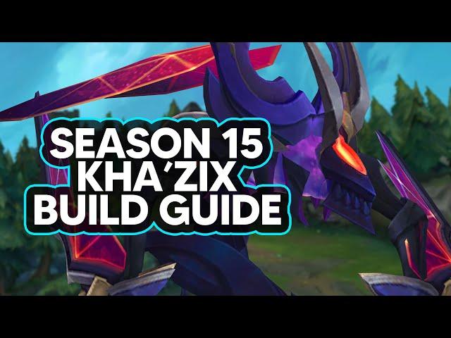 Season 15 Kha'Zix Build Guide - Korea Challenger 70% Winrate Season 14