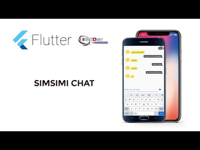 Flutter Tutorial - Simsimi Chat App Flutter