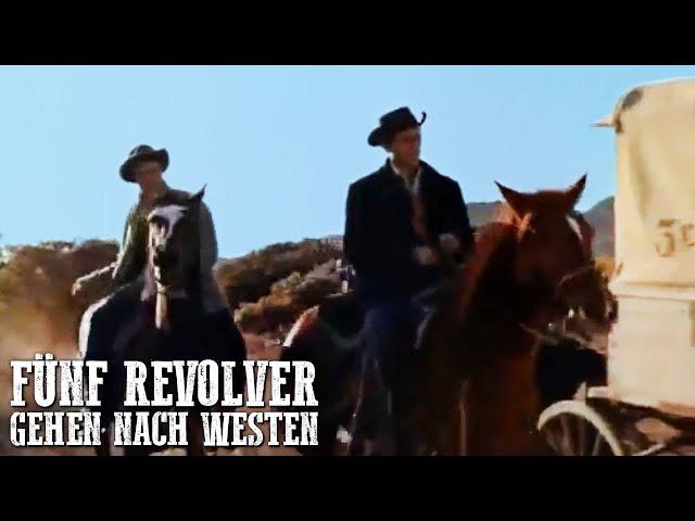 Fünf Revolver gehen nach Westen | Cowboy Film | Wilder Westen | Deutsch | Western Movie