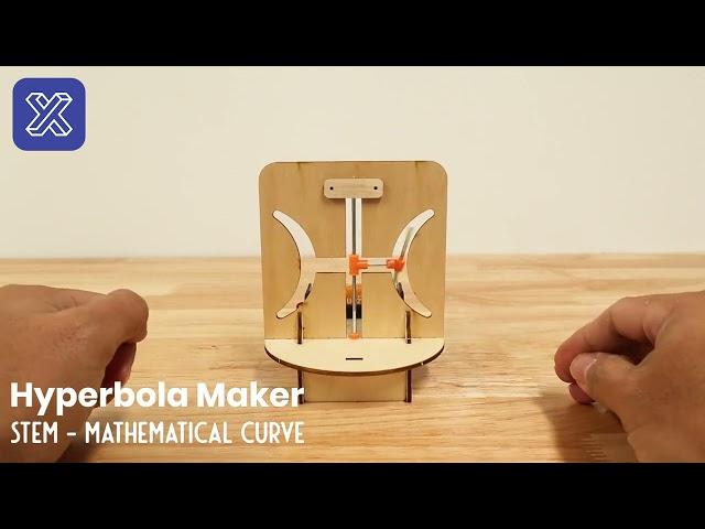 4 in 1 Science Experiments - Hyperbola Maker, Gear Train, Vacuum Cleaner, Basketball Launcher