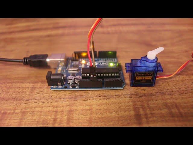 Using Servo Motor SG90 with Arduino