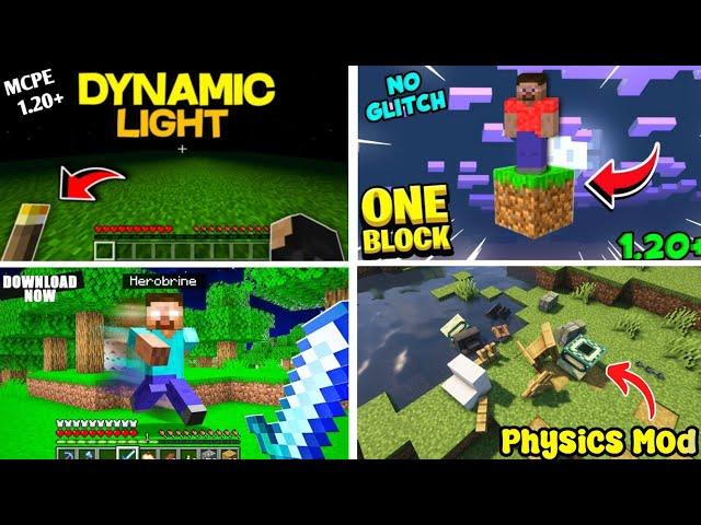 Top 5+ Amazing Addon For Minecraft PE 1.20+ | Best Addon For MCPE/Bedrock 1.20+