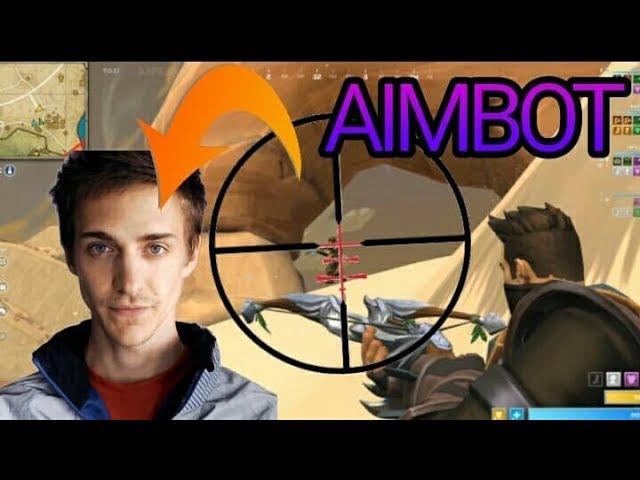 NINJA uses an AIMBOT - Realm Royale Funny Moments #1