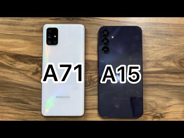 Samsung Galaxy A15 vs Samsung Galaxy A71