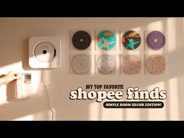 my top favorite shopee finds · room decor edition! (philippines)