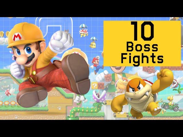 10 Boss Fight Ideas For Super Mario Maker 2