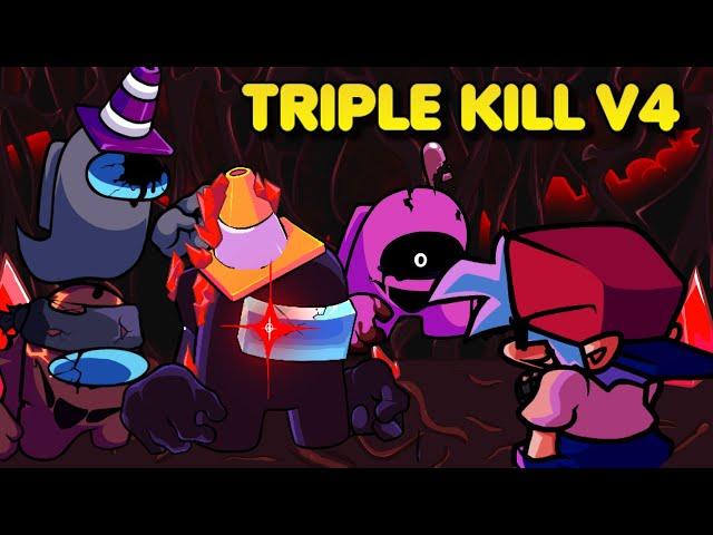 Friday Night Funkin' - Vs Impostor V4 - (Triple Kill) - [Restored]