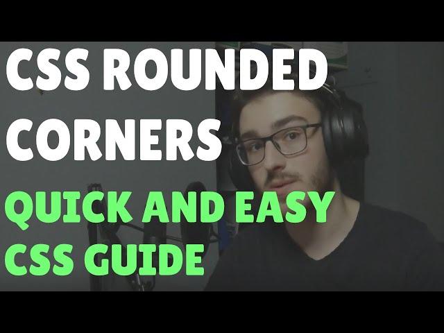 Rounded Corners With CSS | border-radius Property