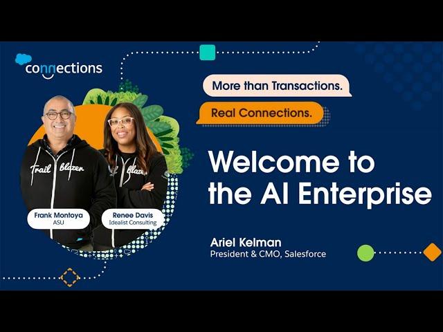 Welcome to the AI Enterprise | Salesforce Connections 2024 Keynote