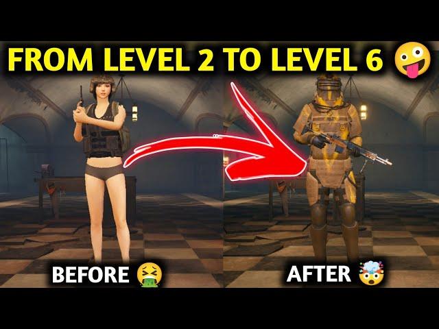 FROM LEVEL 2 TO LEVEL 6  PUBG METRO ROYALE CHAPTER 23