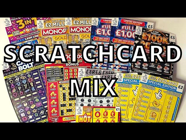 New Friday Scratchcard Mix