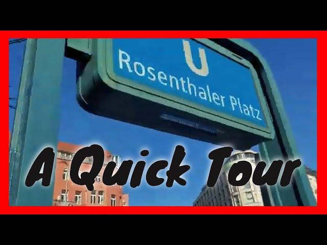 U Bahnhof Rosenthaler Platz Berlin.  U8. A Quick Tour #underground #berlin #metro 