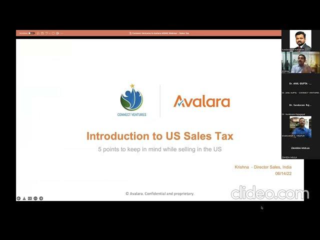 Sales and Use Tax in USA |  Indirect taxes in US |   SALT - Presentation (PPT) -Explained basics