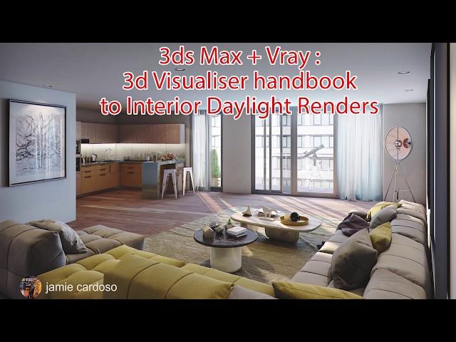 3ds Max & Vray: 3d Visualizer handbook to Interior daylight renders : Proxies (CC/Subtitles)