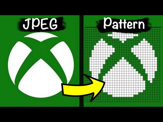 How to turn a JPEG IMAGE into an ALPHA PATTERN