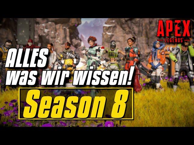 Season 8 alle Infos! Waffen, Legende, Mapänderung, Nintendo Switch uvm!│Apex Legends news