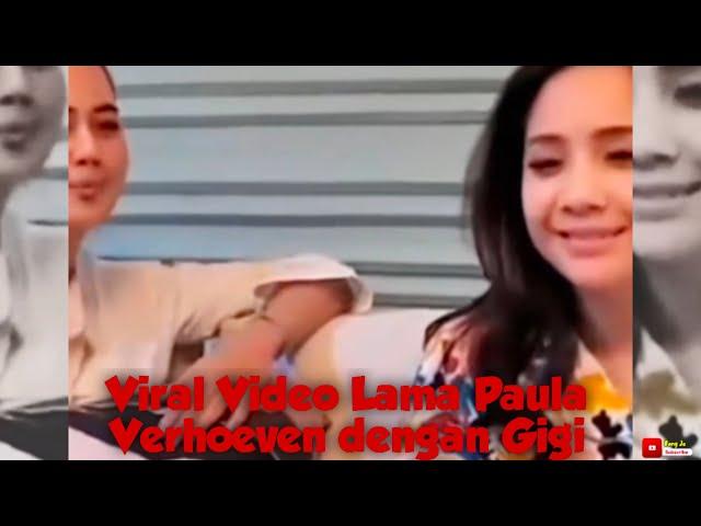 Viral Video Lama Paula Verhoeven dengan Gigi, Ditengah Isu Retaknya Rumah Tangganya Dengan Baim Wong