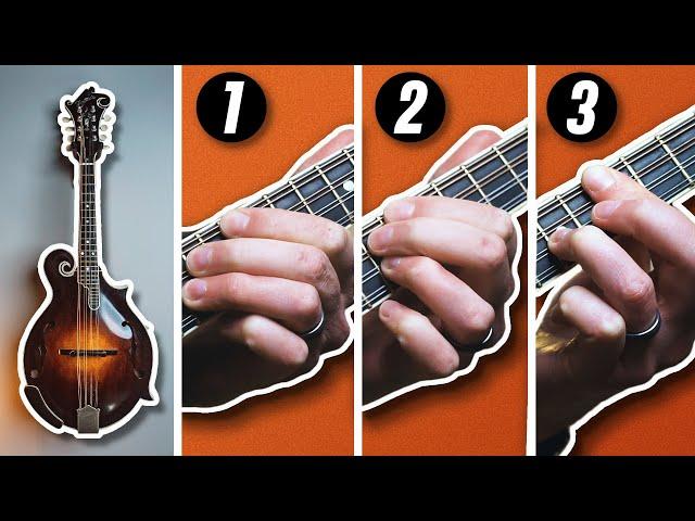 3 Mandolin Chord Shapes You NEED to Know - (the jethro shapes)