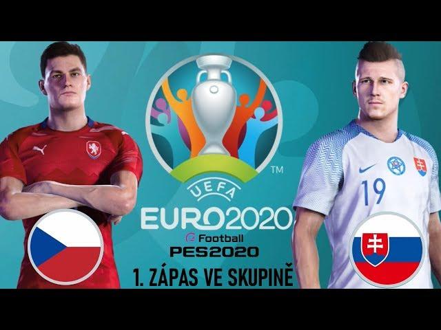 ČESKO - SLOVENSKO [UEFA EURO PES 2020]