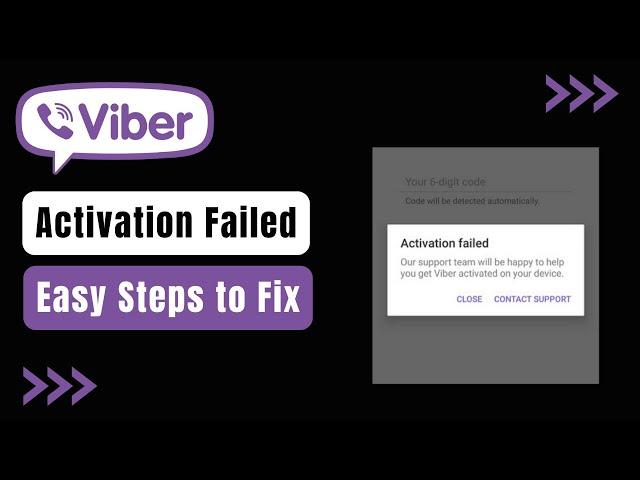 How To Fix Viber Activation Failed ! (2023)