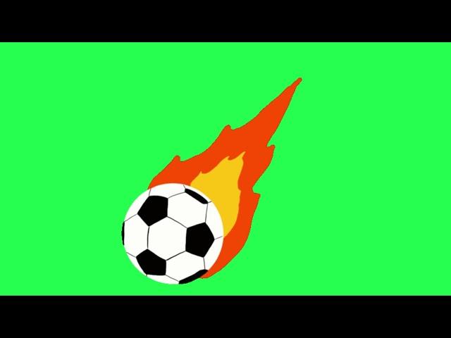 Soccer Ball Animation Green Screen | Football | Sky Fx