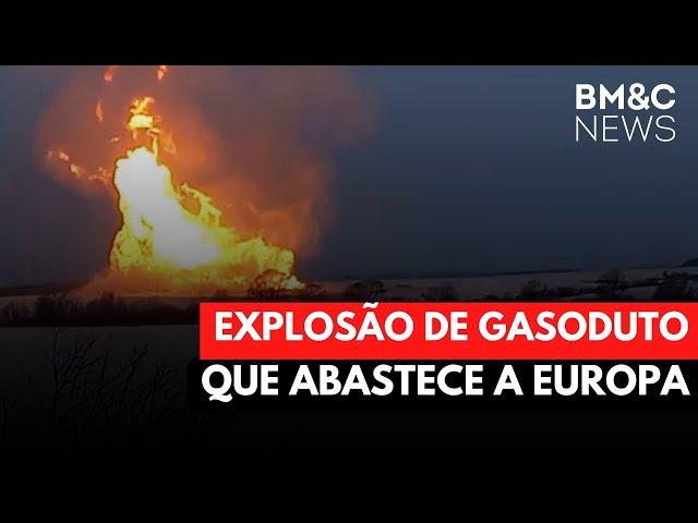 URGENTE: EXPLOSÃO DE GASODUTO QUE ABASTECE EUROPA